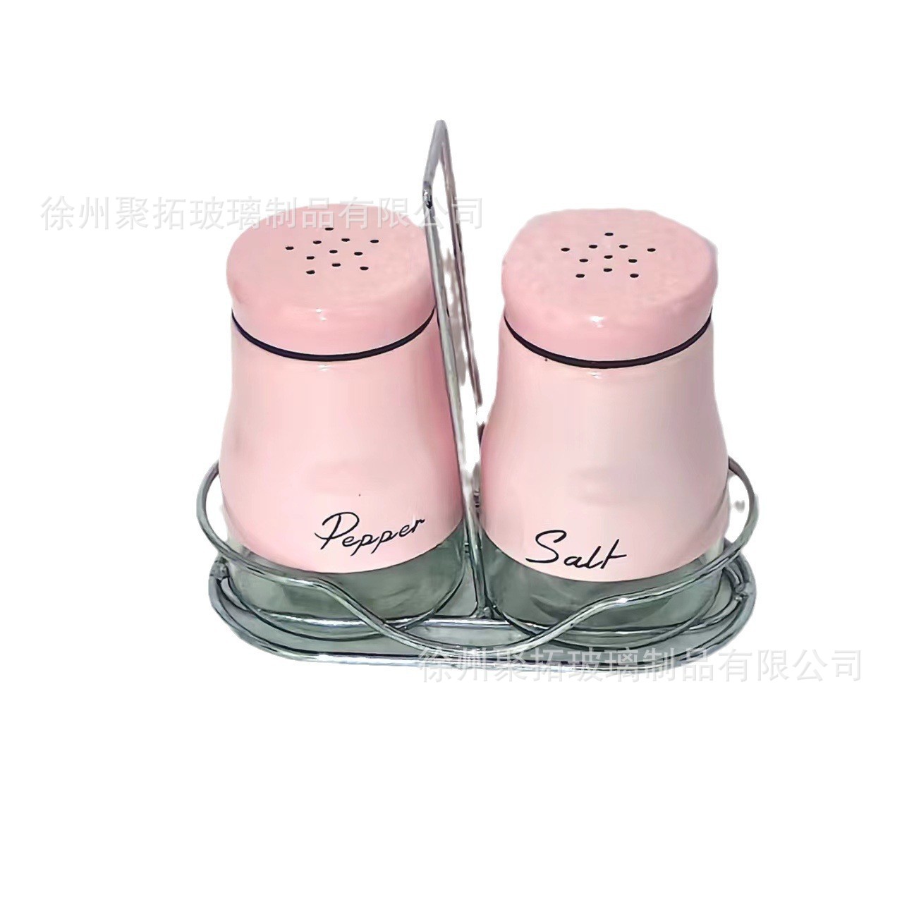 선반이있는 핑크