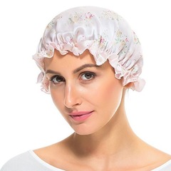 Silk nightcap for women, adult spring, summer, autumn and winter home long hair headscarf, 100 mulberry silk