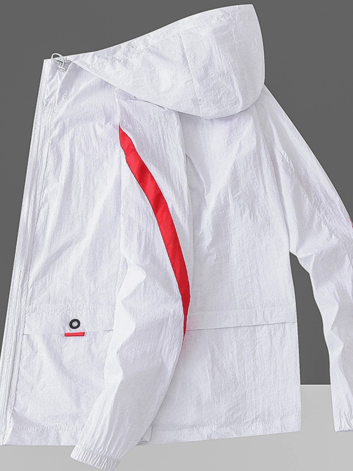 Sun protection clothing, summer ultra thin jacket, silk breathable windbreaker for leisure, UV protection