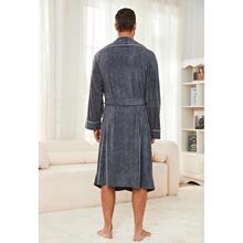 E 32613 Warm Winter Cotton Pajamas Robe ��ʿ˯�� ŷ���羳��