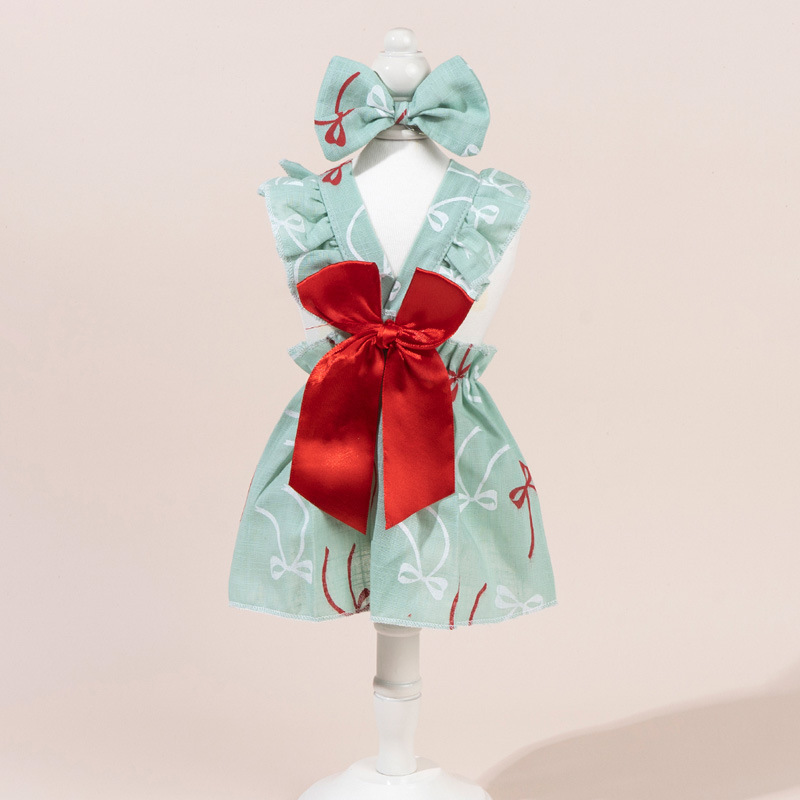 Source manufacturers cross-border best selling pet dress dog dress cat dress princess dress bow dress