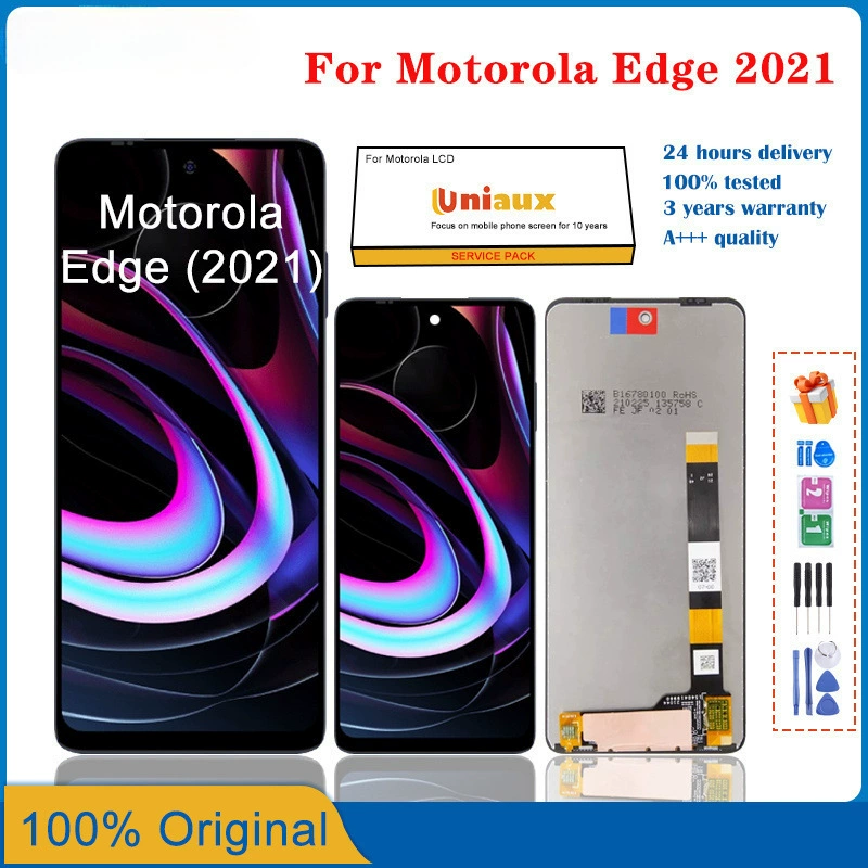 Подходит для Motorola Moto Edge 2021, сборка экрана XT2141, ЖК-дисплей для мобильного телефона
