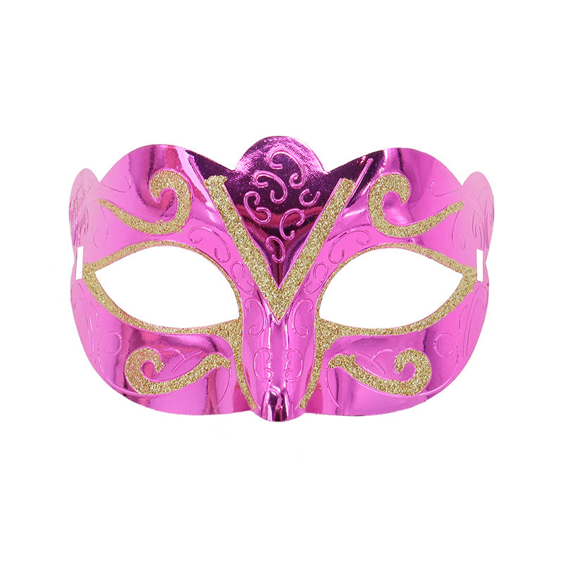 Mariposa máscara pintada mitad cara lucha libre mano de juego de rol visera carnaval Halloween props fiesta TK