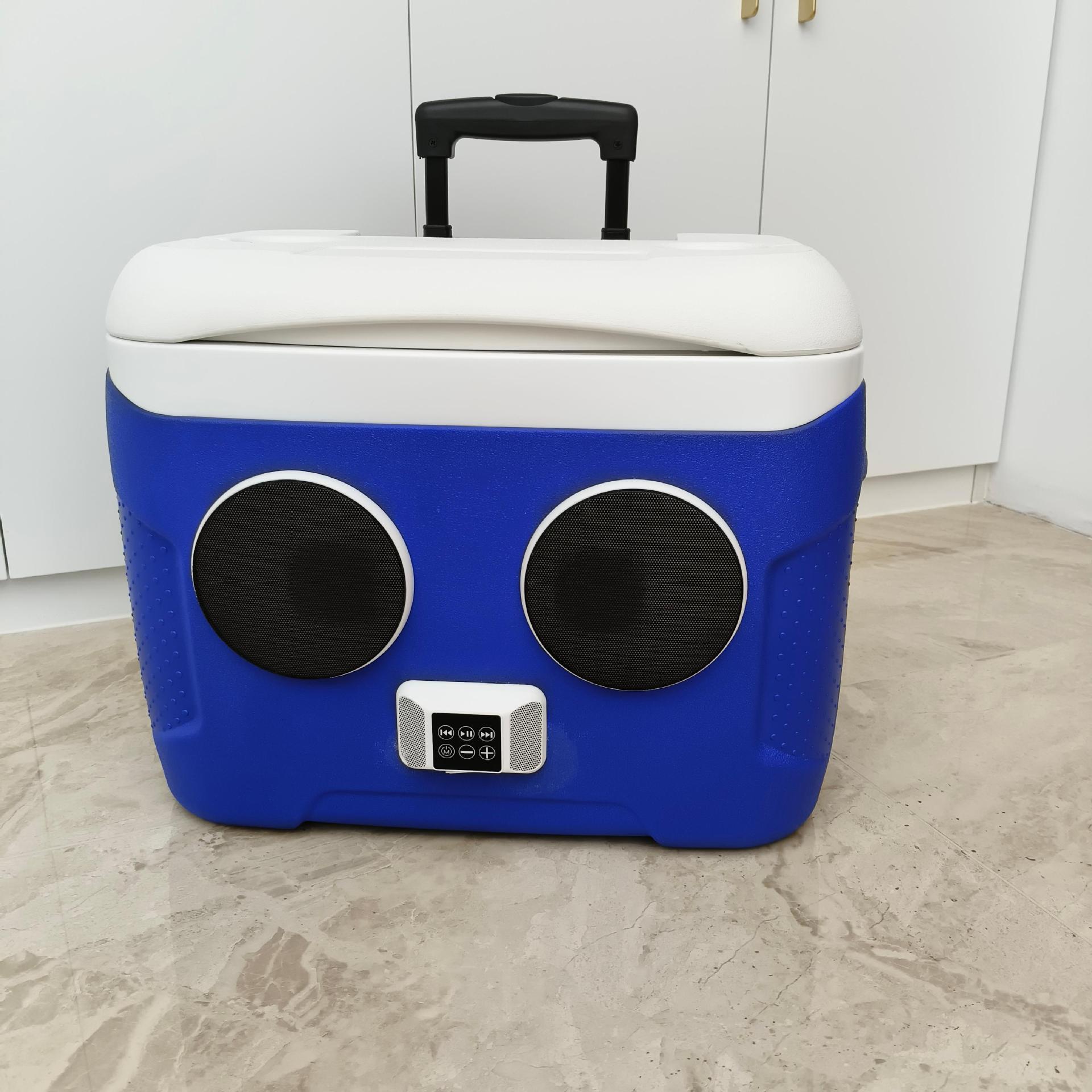 Incubación de sonido Bluetooth refrigeración fresca con música cubeta de hielo caja de hielo al aire libre 15L 68L 145