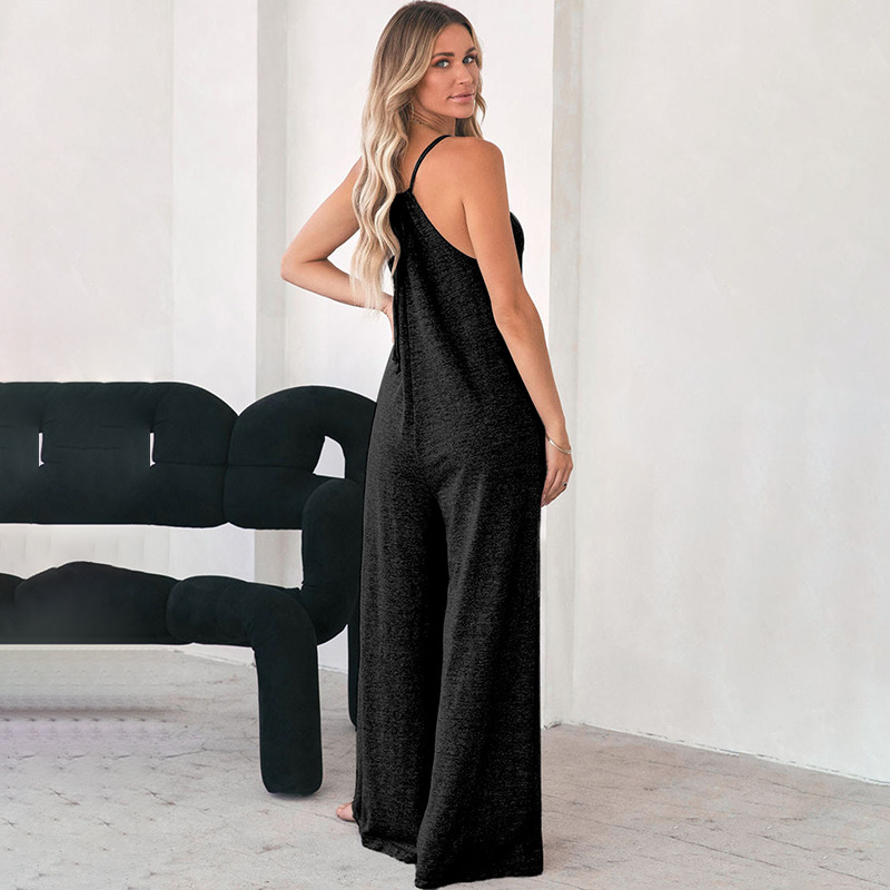 Shiying mono casual de las mujeres europeas y americanas verano nuevo estilo pantalones estilo simple correa suelta mono de las mujeres