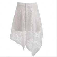 日韩森系少女搭蕾丝叠穿屁帘四季百搭遮胯显瘦半身裙女