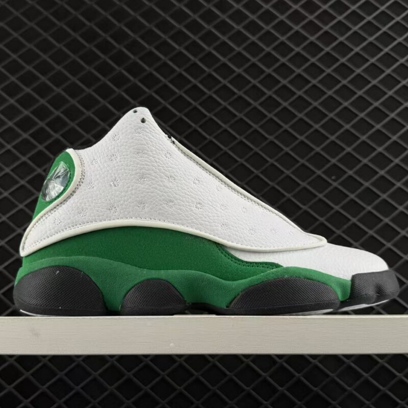 Foreign Trade Aj13 Retro High-Top Basketball Shoes Panda Genuine Leather Carbon Plate Non-Slip Men's and Women's Sports Shoes Black Panther Wheat Real Eye