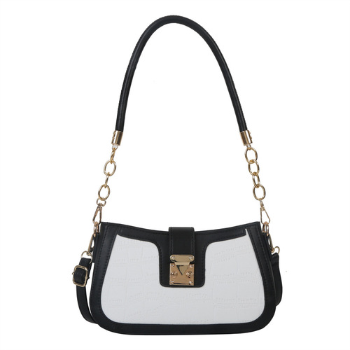 Casual Retro Small Bag  Spring New Simple Casual Crossbody Bag Stylish and Fashionable Single Shoulder Armpit Bag