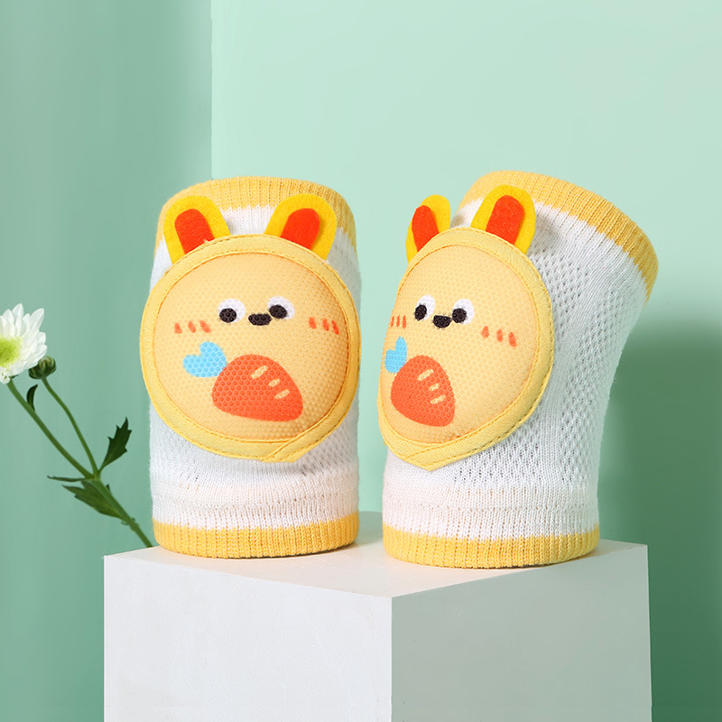 Bebé rótula bebé gateando rótula verano niños delgados codo Protección infantil rodilla niño resistente a la caída engrosada