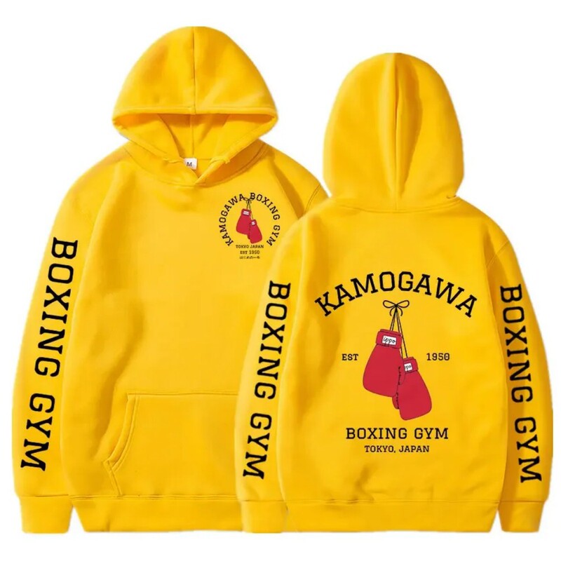 Unisex "Attack on Titan" Anime Hoodie Cool Kawai Boxing Gym Kgb Pattern Sweatshirt