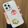 Genuine cartoon fruit cute skateboard for fruits and vegetables with glass, camera, laptop, waterproof sticker, stickers