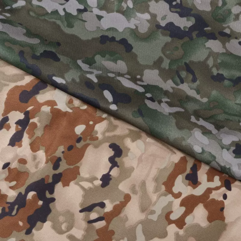 新款水墨云纹涤棉混纺迷彩面料加厚涤棉迷彩布头盔罩布迷彩服装面
