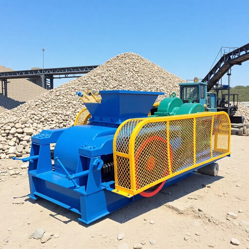 供对辊制沙机 辊式粉砂机 辊式粉碎机 齿辊式破沙机 双辊式破碎机