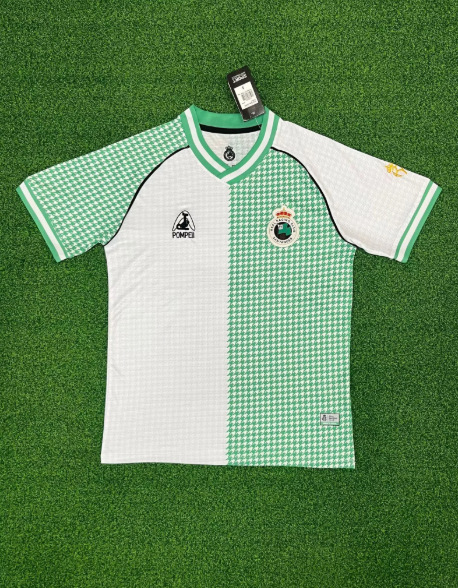 Pompeii x Austral x Racing Santander 2025/26 113th Anniversary Away Jersey White Green