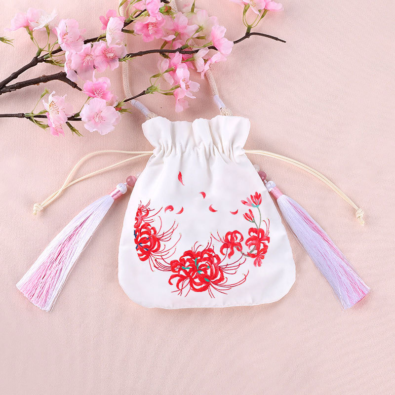 Fan de bordado DIY grupo de bordado manual auto bordado material de principiantes paquete de bordado antiguo su cinta de bordado Fan bordado