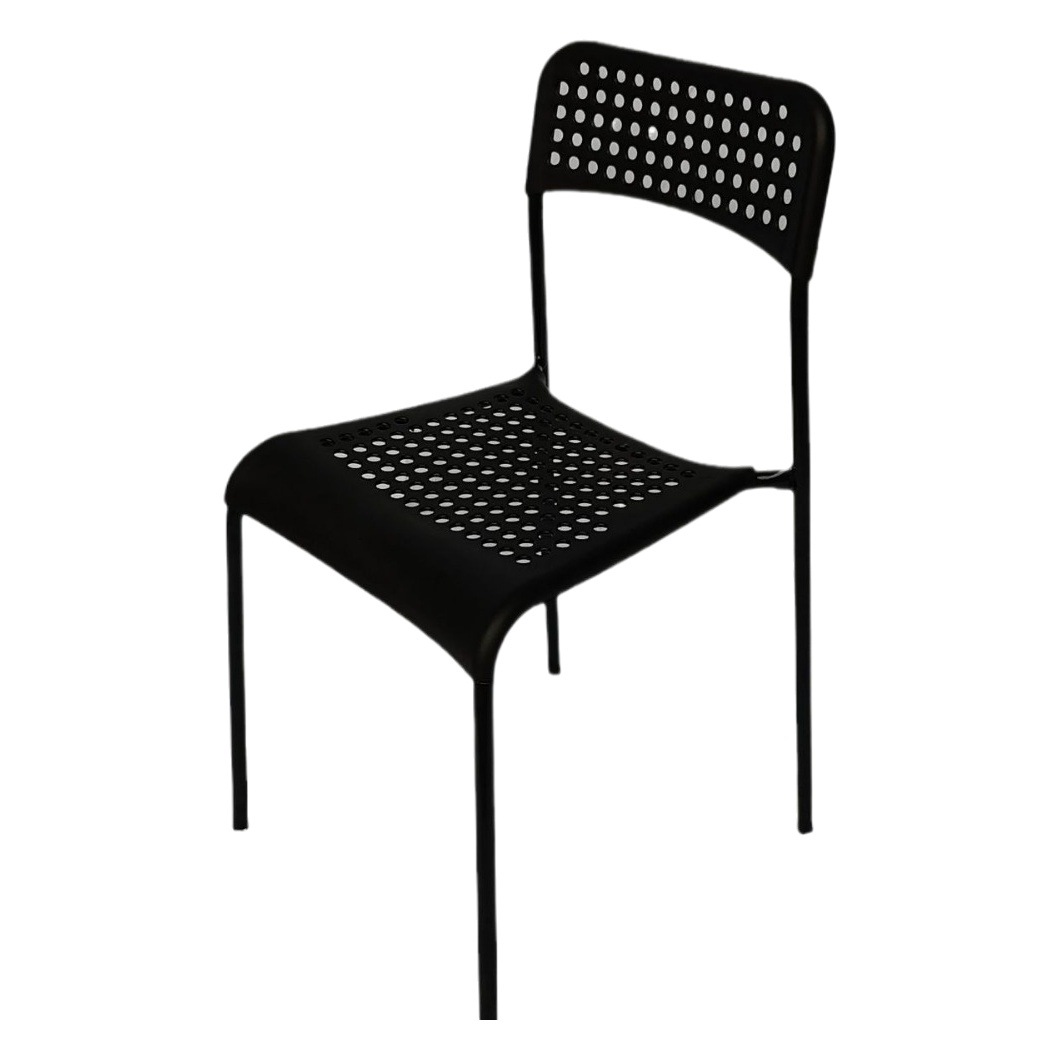 Silla de plástico simple Silla de agujero desmontable taburete apilable Silla de entrenamiento respaldo silla de oficina Silla de dormitorio de estudiantes