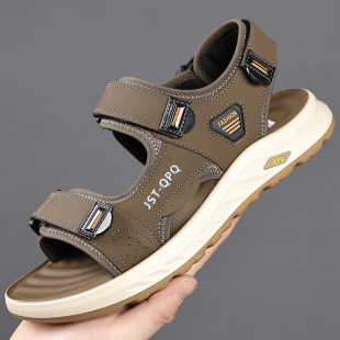 Summer new sandals men's sandals wear casual beach shoes men's driving thick-soled sandals and slippers a generation of hair