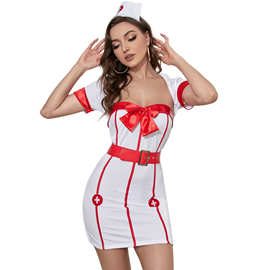 S-M性感护士装 情趣内衣 角色扮演衣服小护士服 cos服 制服诱惑女