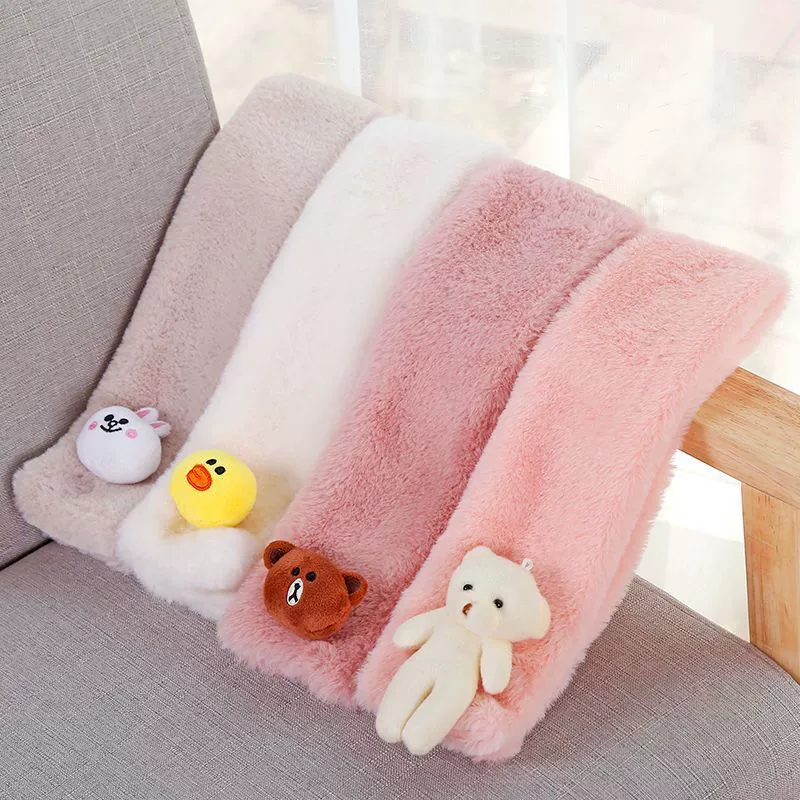 Children's demi-season cartoon warm scarf for boys