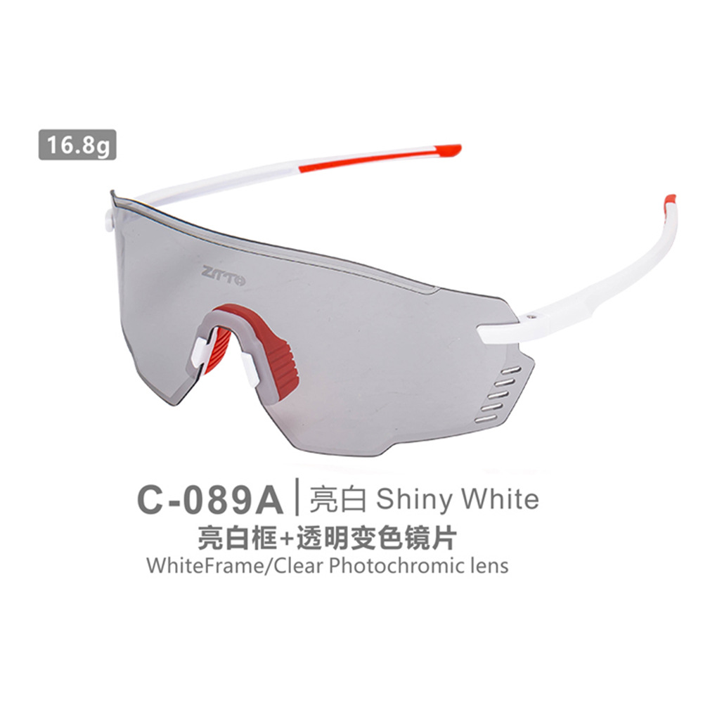 Ciclismo gafas bicicleta de carretera bicicleta de montaña cambio de color polarizado viento bicicleta ciclismo polarizado cambio de color gafas de carretera