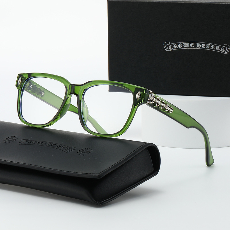 New European and American Style Olive Green Large Frame Unisex Square Frame Non-Prescription Glasses Classic Travel Fashion Optical Glasses New European and American Style Olive Green Large Frame Unisex Square Frame Non-Prescription Glasses Classic Travel Fashion Optical Glasses
