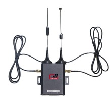 海畅兴工业级4G无线路由器SIM插卡转网线H927可外接天线支持户外