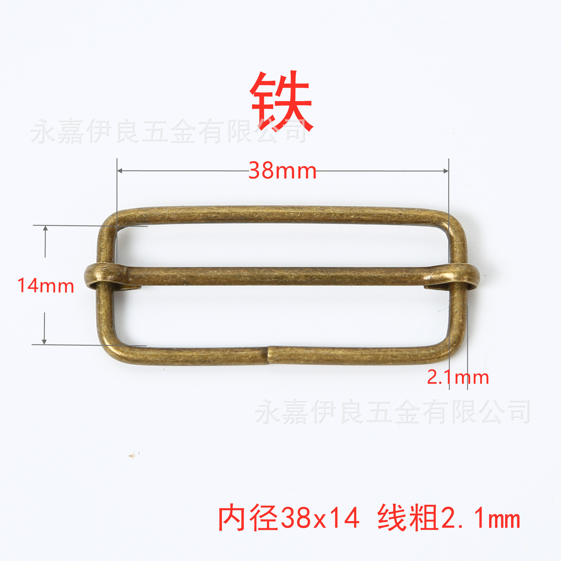 Venta directa de fábrica de hebillas metálicas en forma de D en stock, hebillas ajustables de acero inoxidable, nuevas hebillas de tracción, hebillas de tres niveles de cobre, hebillas de alambre de hierro. image 25
