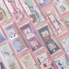 物差しセットの小学生の文房具が可愛いです。