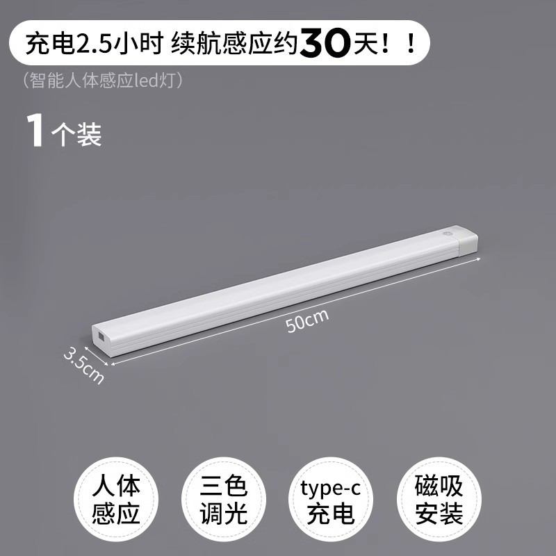 Nuevo gato comedor lámpara de inducción inalámbrica inteligente carga lámpara de sentido de cuerpo pasillo de noche dormitorio cabezal de cama LED luz de noche