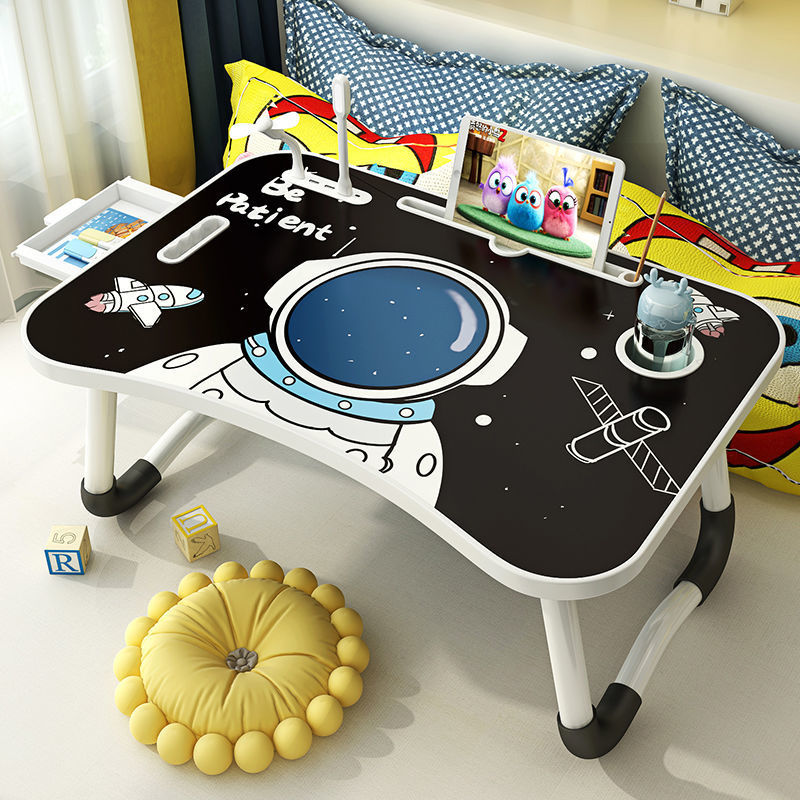 Wholesale factory bed learning desk, dormitory foldable table, home bedroom balcony laptop desk