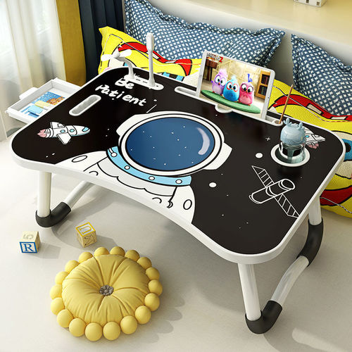 Wholesale factory bed learning desk, dormitory foldable table, home bedroom balcony laptop desk