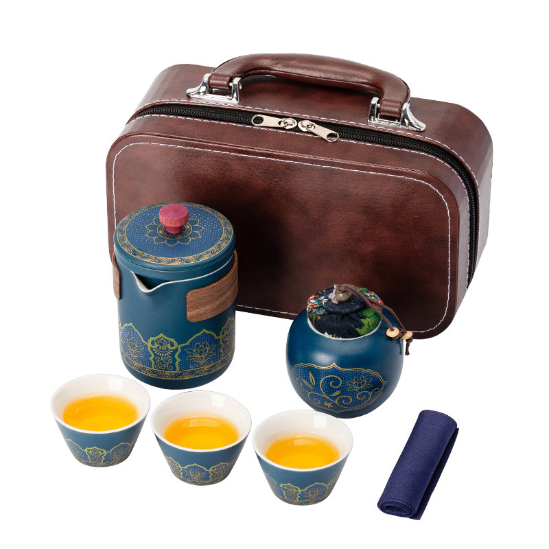 旅行茶器携帯用工夫茶器セット卸売り日本式屋外快客杯祝日ビジネスプレゼント|undefined