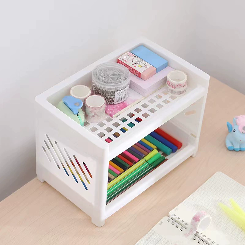 Removable Storage Box, Modular Desktop Organizer, 24×15×18 cm, Stackable