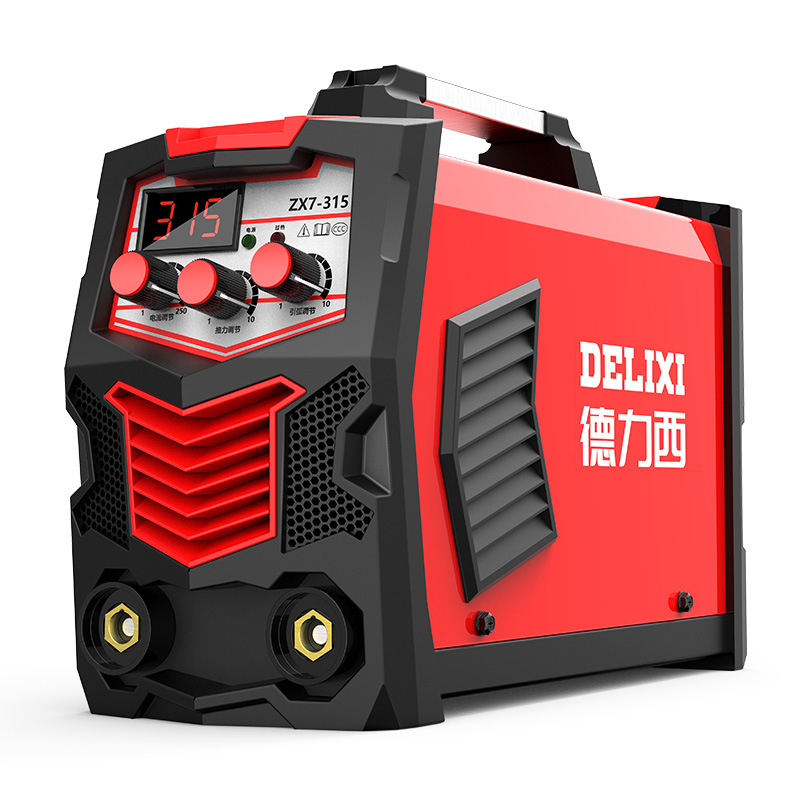 DELIXI 315 soldadora industrial 220v380v doméstica pequeña doble voltaje de doble propósito cobre DC totalmente automático