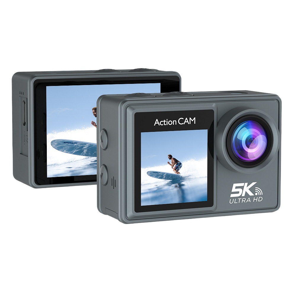 Cámara deportiva transfronteriza 5k 4k anti-vibración HD wifi pesca al aire libre tiro inalámbrico ciclismo buceo cámara