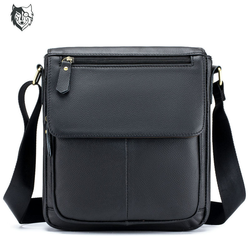 Cross-border first-layer cowhide retro bag cover-type diagonal bag commuter leather bag men's leather men's shoulder bag wholesale Cross-border first-layer cowhide retro bag cover-type diagonal bag commuter leather bag men's leather men's shoulder bag wholesale