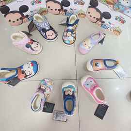 杂款加绒棉鞋幼儿园一脚蹬室内鞋儿童家居鞋子宝宝软底防滑地板鞋