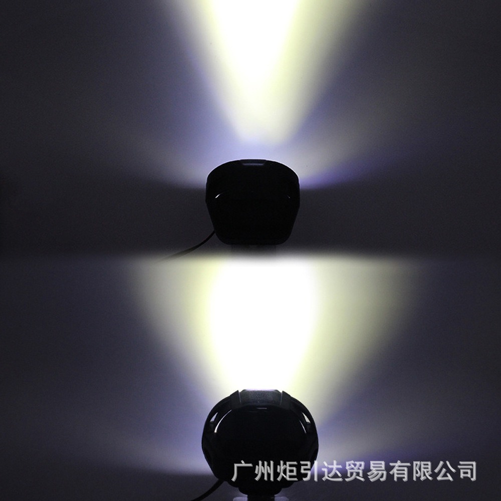 Universal External 6-Led Motorcycle Spotlight, Electric Vehicle Auxiliary Led Headlight, External Modified Car Light