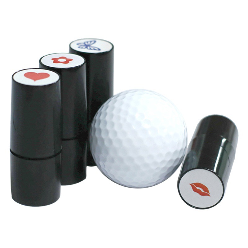 Sello de golf directo de fábrica de secado rápido logotipo impermeable sello de plástico fotosensible diseño de logotipo personalizado