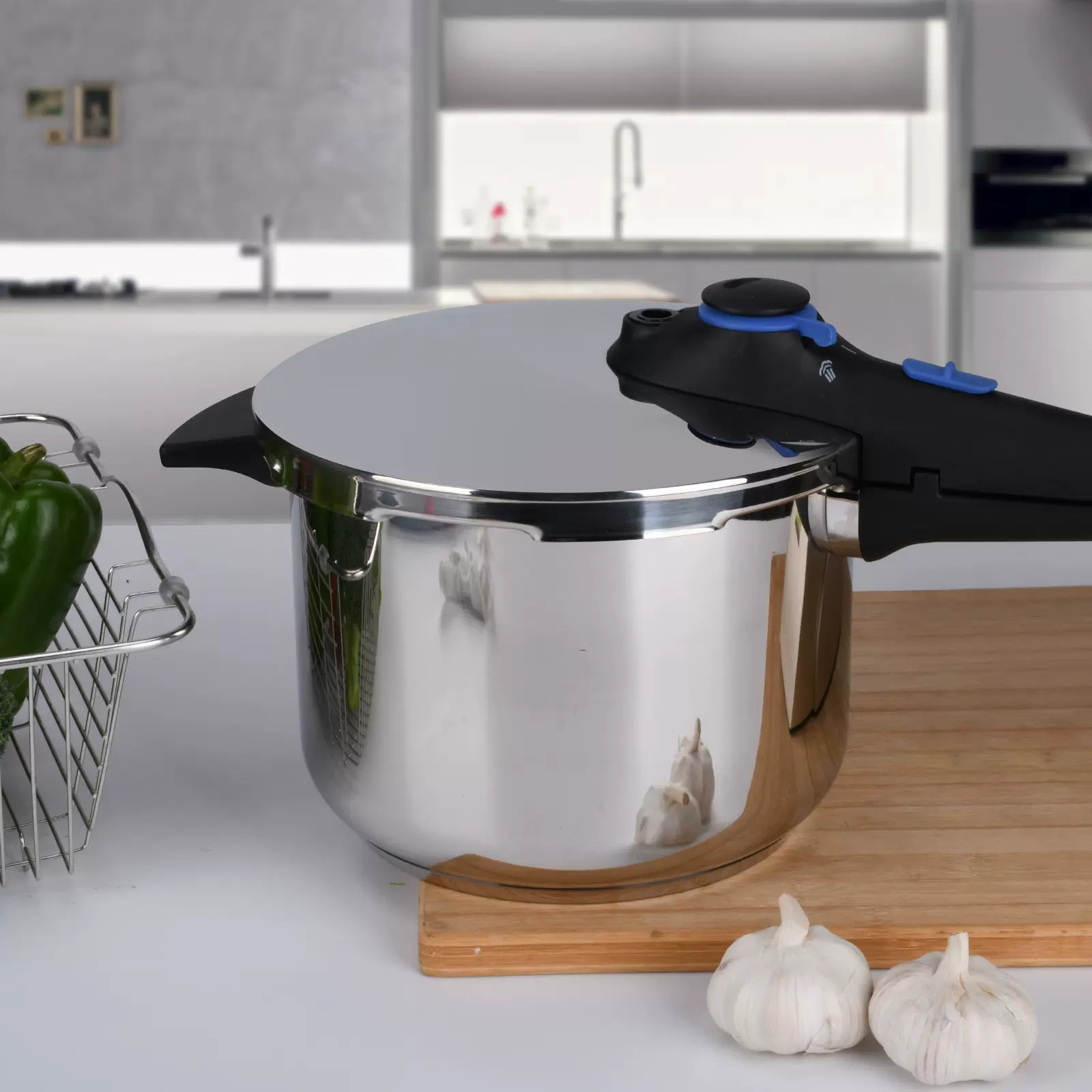 严选新款压力锅304不锈钢高压锅快煮锅家用防爆电磁炉煤气灶通用