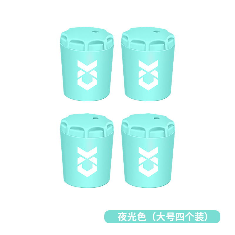 Qianrui nueva caña de Luya, cubierta protectora de silicona de bloqueo trasero, cubierta de bloqueo trasero, caña de pescar antideslizante, accesorios de pesca de bloqueo trasero