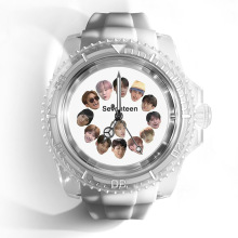 新款潮流seventeen手表小众新款韩国组团男女手表初高中生批发