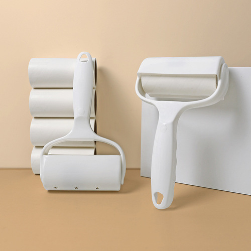 Hair sticky roller on the bed, removable roller brush sticky brush, clothes sticky dust rolling paper sticky roller