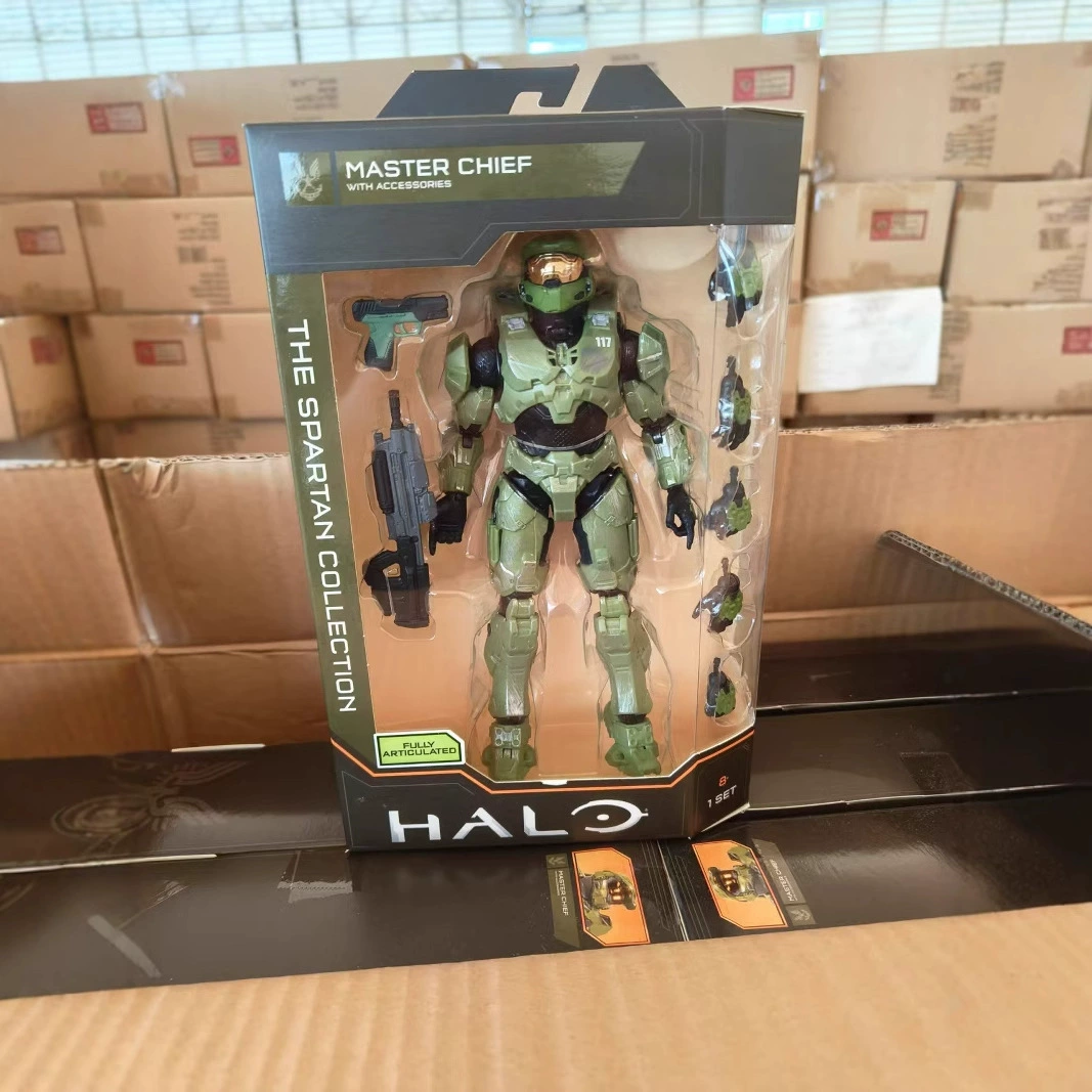 Гиджит HALO Infinite Halo Infinite WCT Master Chief 6.5-дюймов Spartan модель телефона