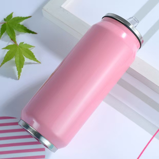 Transfronterizos para latas de dibujos animados creativas tazas de vacío tazas de cola tazas de automóviles personales de aislamiento térmico al por mayor