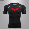 Gray blue net short sleeve-1