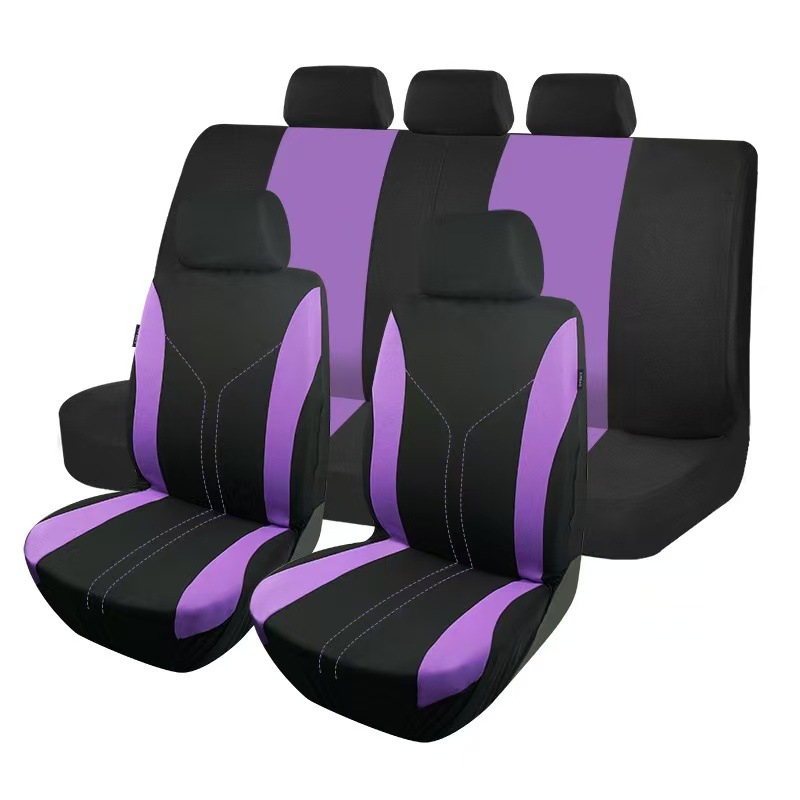 Meike Duo Cross-Border Foreign Trade Export Type Y-Shaped Crimped Waistline Universal Car Seat Cover Southeast Asia Europe and America Temu