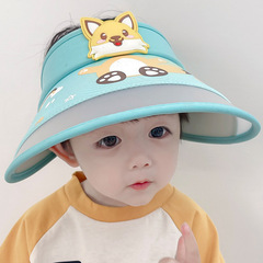 Kids' Hat for Girls, Summer Thin-Style Wide-brimmed Sun Protection & Shade Hat, Baby Cartoon Beach Sun Hat, Boys' Open-top Cap