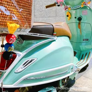 Orijinal Vespa Spring Sprint 150 GTS300 arxa bufer qara elektrokaplama qoruyucu