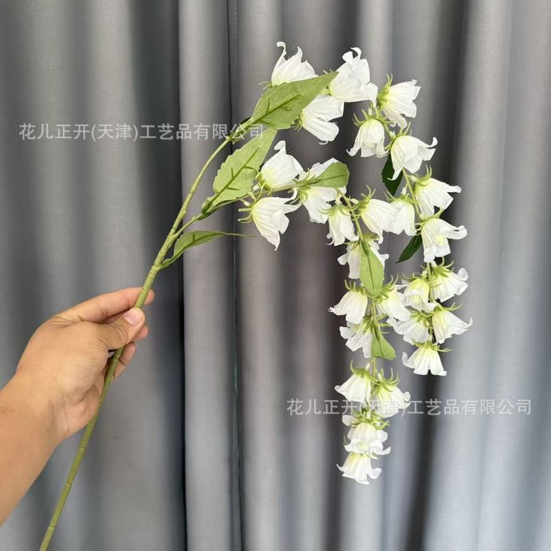 新しい白い模擬花結婚式ホームホテルショッピングモール装飾天井装飾造花模擬花|undefined